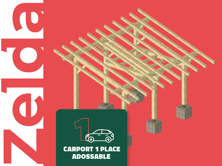 CARPORT 1 PLACE ZELDA
